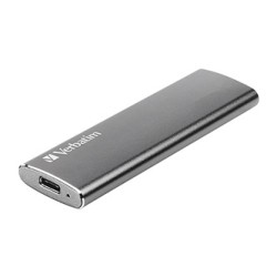SSD Zewnętrzny Verbatim Vx500, 47443, 480GB, srebrny, 2.5", USB-C
