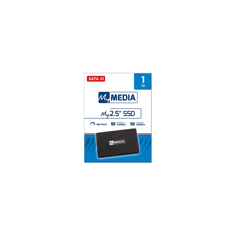 SSD Wewnętrzny MyMedia 69280, 256GB, czarny, 2.5", SATA III