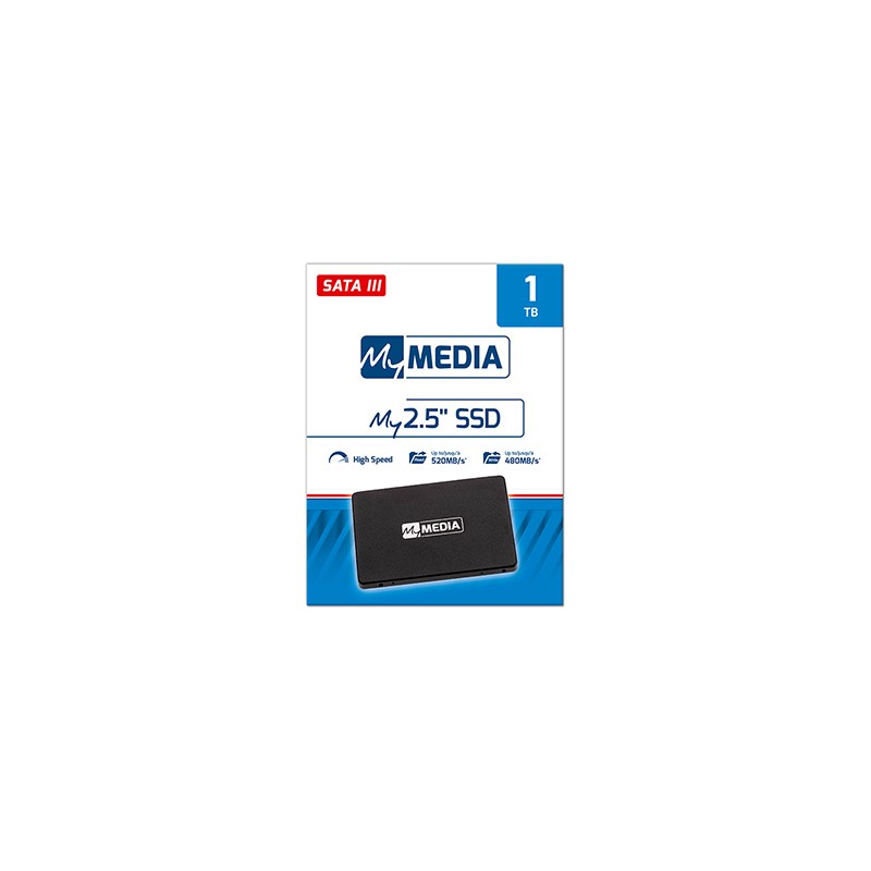 SSD Wewnętrzny MyMedia 69281, 512GB, czarny, 2.5", SATA III