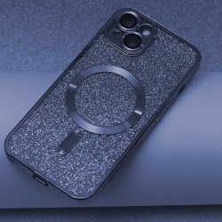 Nakładka Glitter Chrome Mag do iPhone 12 6,1&quot niebieska