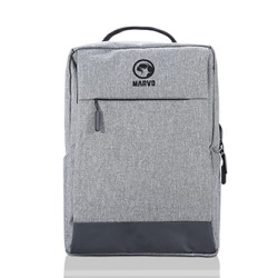 Plecak na  notebook 15.6", BA-03, szary z nylon, port USB do ładowania, Marvo, EOL