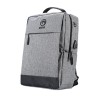 Plecak na  notebook 15.6", BA-03, szary z nylon, port USB do ładowania, Marvo, EOL