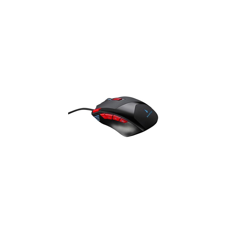 Surefire Eagle Claw Gaming Mysz przewodowa, czarna, 6400DPI