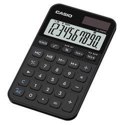 Casio Kalkulator SL 310 UC BK, czarna, 10 miejsc, podwójne zasilanie