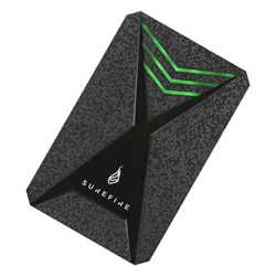 Surefire zewnętrzny dysk twardy, GX3 Gaming, 2.5", USB 3.0 (3.2 Gen 1), 1TB, 53681, czarny, HDD