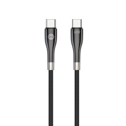 Forever kabel Sleek USB-C - USB-C 1,0 m 60W czarny