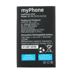 Bateria do myPhone 2220 600mAh