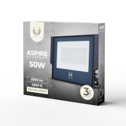 Naświetlacz LED ASPIRE 50W 4500K 5500lm 230V Forever Light