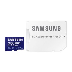 Samsung karta pamięci 256 GB PRO Plus mSD z adpaterem