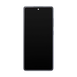 LCD + Panel Dotykowy Samsung Galaxy S20 FE 5G G781 GH82-24214A GH82-24215A niebieski z ramką oryginał
