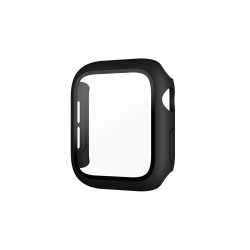 PanzerGlass Full Body szkło hartowane + etui do Apple Watch 4 / 5 / 6 / SE (40mm) czarna ramka TTT