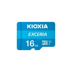 Kioxia karta pamięci 16GB microSDHC Exceria M203 UHS-I U1 + adapter