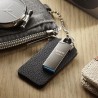 Apacer USB flash disk, USB 3.0, 16GB, AH15A, srebrny, AP16GAH15AA-1, USB A, z karabinkiem, EOL