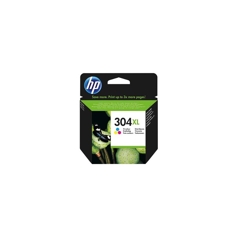 HP oryginalny ink / tusz N9K07AE, HP 304XL, Tri-color, 300s, 7ml, EOL