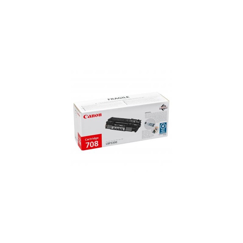 Canon oryginalny toner 708 BK, 0266B002, black, 2500s