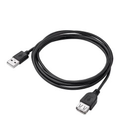 Akyga kabel USB AK-USB-07 przedłużacz USB A (m) / USB A (f) ver. 2.0 1.8m