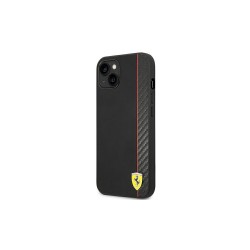 Ferrari nakładka do iPhone 14 Pro Max 6,7&quot FEHCP14XAXBK czarna HC PU Carbon