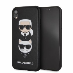 Karl Lagerfeld nakładka do iPhone XR KLHCI61KICKC czarny hard case Karl & Choupette