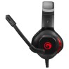 Marvo HG8929 słuchawki z mikrofonem, przewodowa, czarna, podświetlona, 3.5 mm jack + rozdvojka + USB, EOL