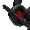 Marvo HG8929 słuchawki z mikrofonem, przewodowa, czarna, podświetlona, 3.5 mm jack + rozdvojka + USB, EOL