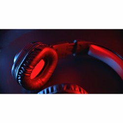Marvo HG8929 słuchawki z mikrofonem, przewodowa, czarna, podświetlona, 3.5 mm jack + rozdvojka + USB, EOL
