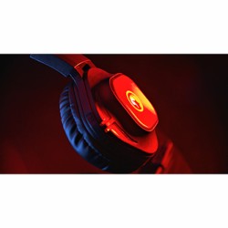 Marvo HG8929 słuchawki z mikrofonem, przewodowa, czarna, podświetlona, 3.5 mm jack + rozdvojka + USB, EOL