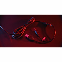 Marvo HG8929 słuchawki z mikrofonem, przewodowa, czarna, podświetlona, 3.5 mm jack + rozdvojka + USB, EOL