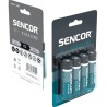 Sencor Jednorazowa alkaliczna baterie AA, 4-pack