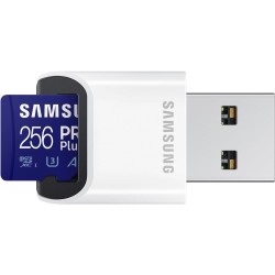 Samsung karta pamięci 256GB Pro Plus microSDXC z czytnikiem