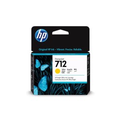 Oryginalny Tusz Yellow HP 712 (3ED69A)