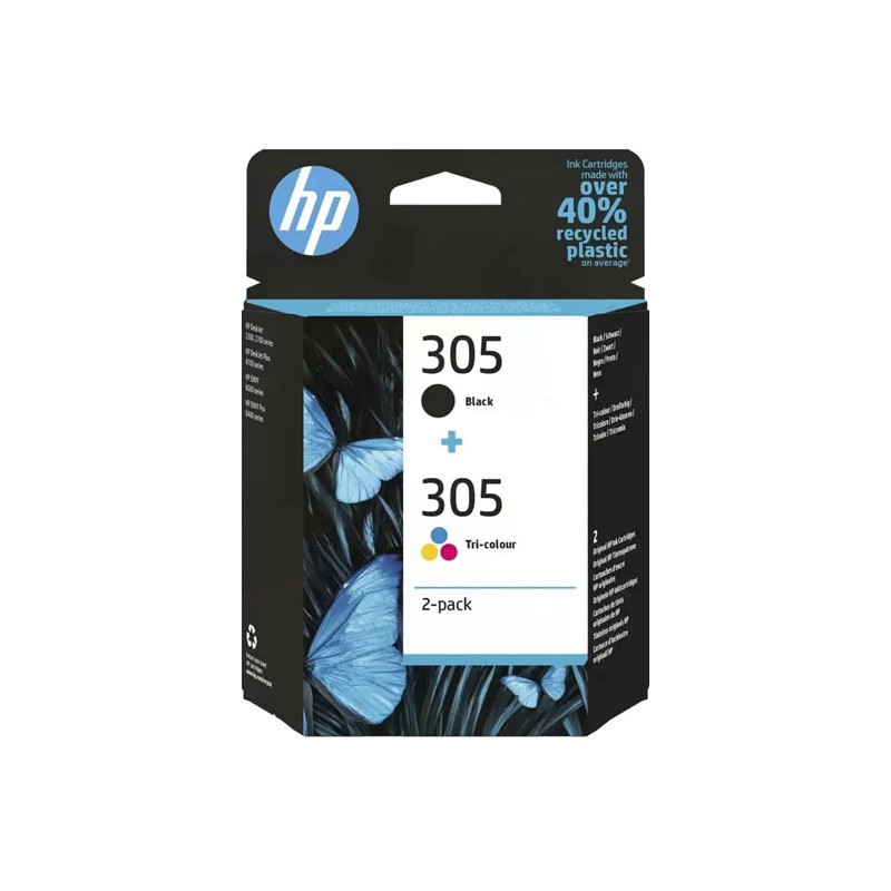 Oryginalny Tusz CMYK HP 305 (6ZD17AE)