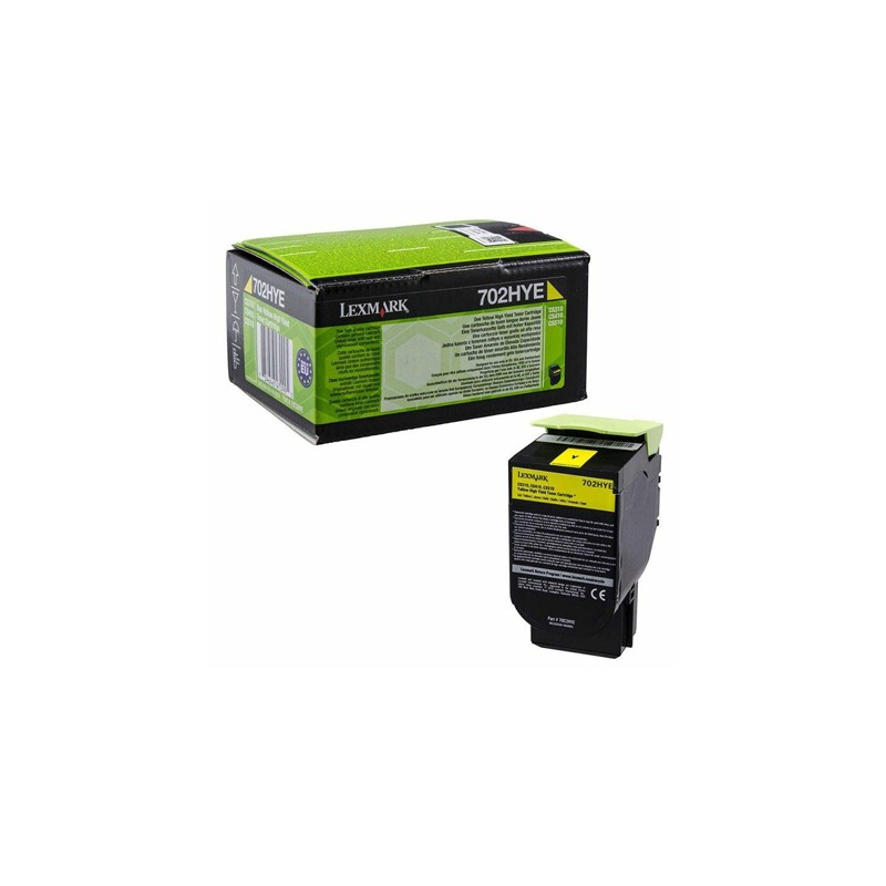 Oryginalny Toner Yellow Lexmark CS310, CS410, CS510 (70C2HYE)