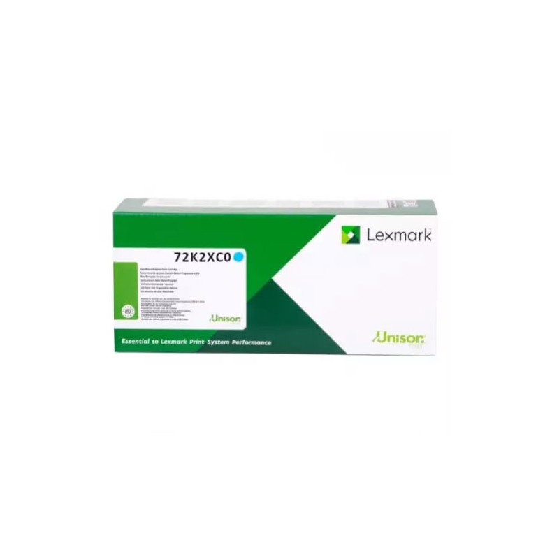 Oryginalny Toner Cyan Lexmark CS820 (72K2XC0)