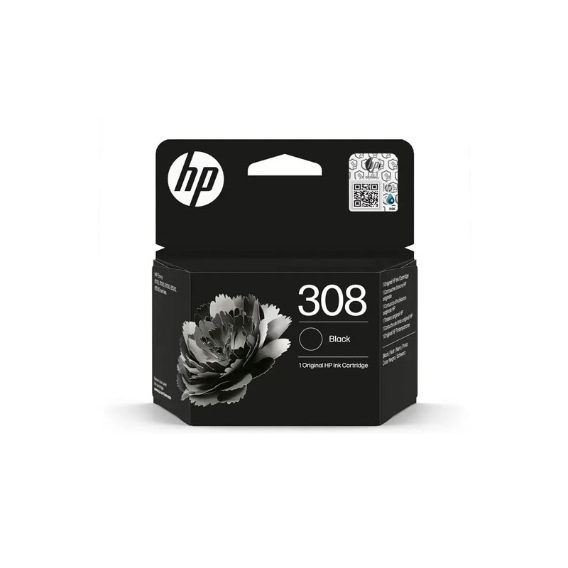 Oryginalny Tusz Black HP 308 (7FP21UE CE1)