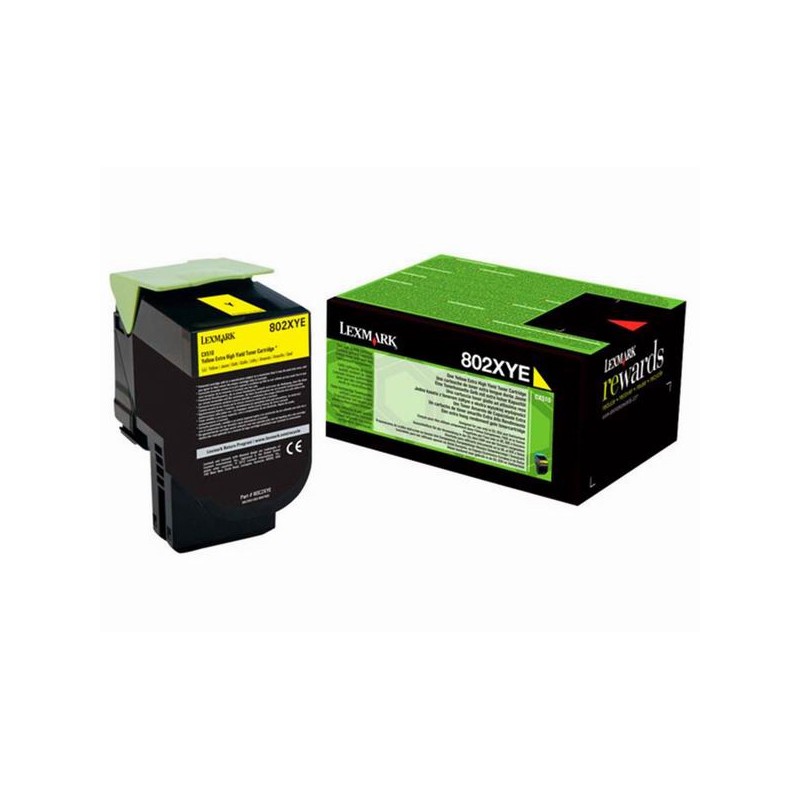 Oryginalny Toner Yellow Lexmark CX510 (80C2XYE)
