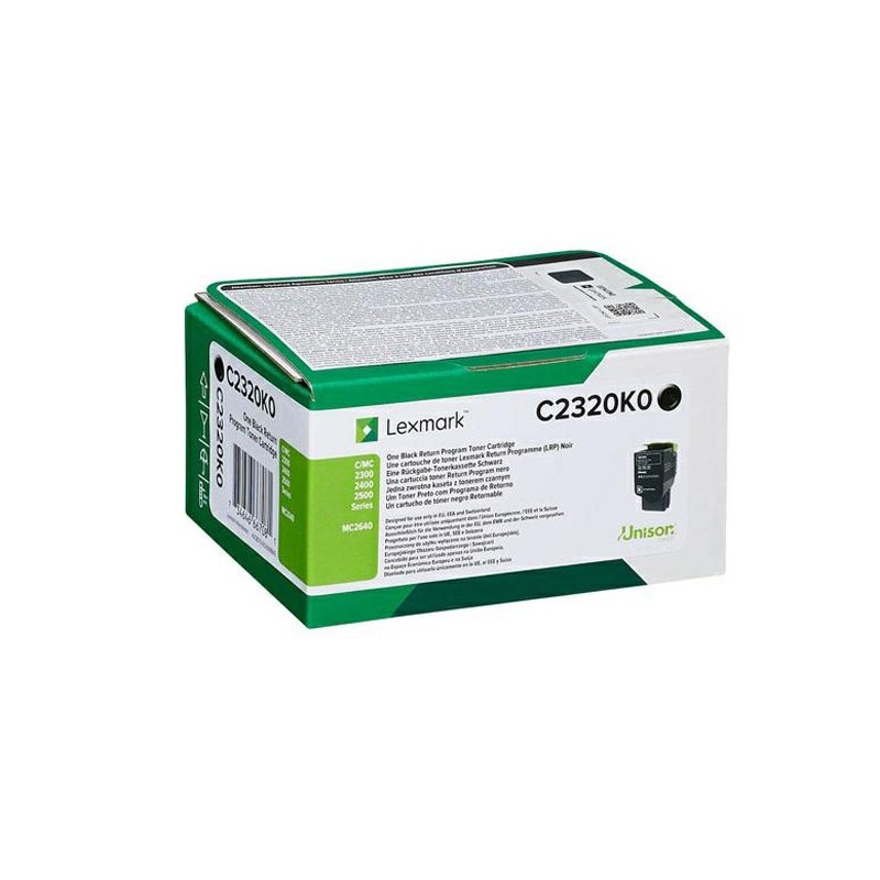 Oryginalny Toner Black Lexmark C2325 (C2320K0)