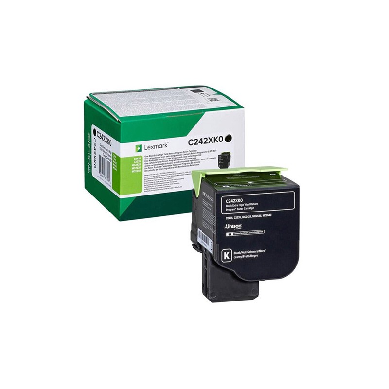 Oryginalny Toner Black Lexmark C2425 (C242XK0)