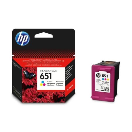 Oryginalny Tusz Trójkolorowy HP 651 (C2P11AE)