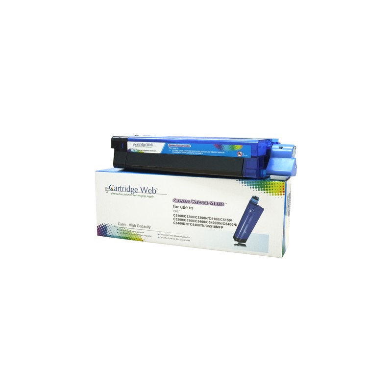 Toner Cartridge Web Cyan OKI C3100/C5100/C5450 zamiennik 42804515/42127407/42127456