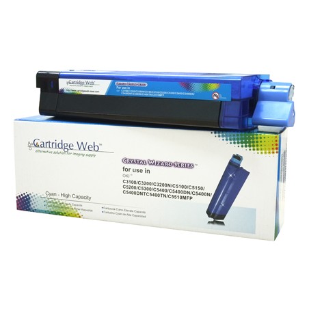 Toner Cartridge Web Cyan OKI C3100/C5100/C5450 zamiennik 42804515/42127407/42127456