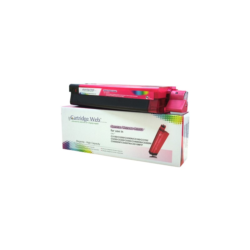 Toner Cartridge Web Magenta OKI C3100/C5100/C5450 zamiennik 42804514/42127406/42127455