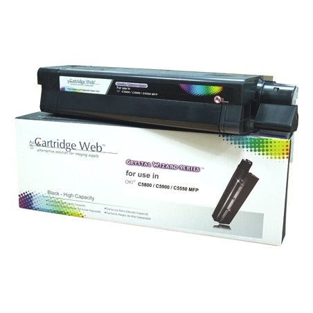 Toner Cartridge Web Black OKI C5800 zamiennik 43324424