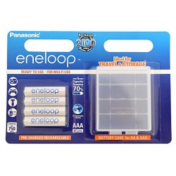 Panasonic Eneloop R03/AAA 750mAh akumulator – 4 szt blister + box