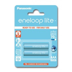 Panasonic Eneloop Lite R03/AAA 550mAh akumulatory – 2 szt blister