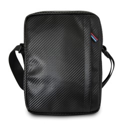 BMW torba na tablet 8&quot BMTB8MCPBK czarna Wallet Magsafe PU Metal Logos