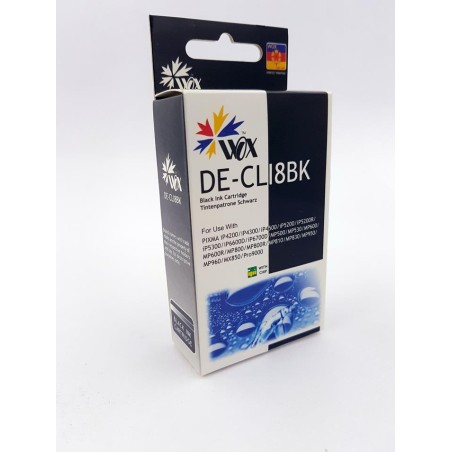 Tusz Wox Black Canon CLI 8BK zamiennik CLI8BK