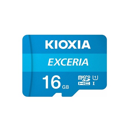 Kioxia Karta pamięci Exceria (M203), 16GB, microSDHC, LMEX1L016GG2, UHS-I U1 (Class 10)