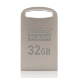 Goodram USB flash disk, USB 3.0, 32GB, UPO3, srebrny, UPO3-0320S0R11, USB A, z oczkiem na brelok