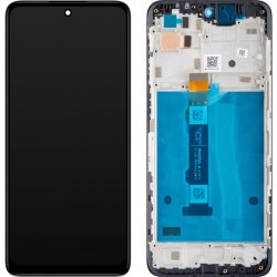 LCD + Panel Dotykowy Motorola Moto G42 5D68C21049 czarny z ramką oryginał