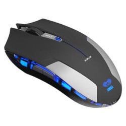 E-blue Cobra Jr. Mysz bezprzewodowa, czarna, 1750DPI